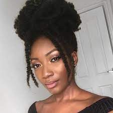 25 Easy To Do Curly Updos For Any Occasion Natural Hair Bun Styles Natural Hair Styles Easy Curly Hair Styles Naturally