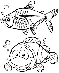 Cute chibi animals coloring pages. Pin On Fish Coloring Pages