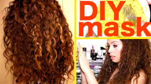 Diy Hair Mask For Curly Hair Youtube