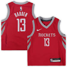 Get the best deal for champion houston rockets nba jerseys from the largest online selection at ebay.com. Amazon Com Nike James Harden Houston Rockets Nba Toddler 2 4 Red Road Icon Edition Replica Jersey Clothing