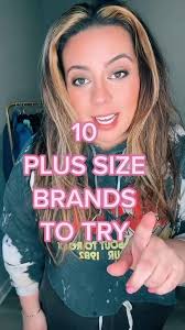 Comment LINK for a list of all 10 fantastic plus size fashion brands to  try! 💘 share