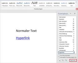 So entfernen sie mehrere links aus ihrem dokument. Word 2016 Farbe Von Hyperlinks Andern Pcs Campus