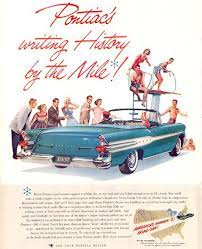 Pontiac Strato Streak 1957 Swimming Pool Pontiac Convertible Pontiac Star Chief Automobile Advertising