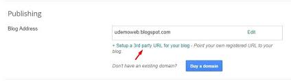 Panduan lengkap custom domain blogspot di blogger.com. Cara Setting Custom Domain Blogspot