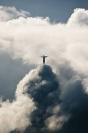 Brazil Cristo Redentor Corcovado Christ The Redeemer Jesus Statue Sky And Clouds
