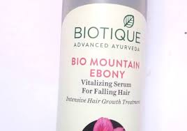 It can help reduce frizz and improve the shine and texture of your hair. Biotique Mountain Ebony Vitalizing Serum For Falling Hair Review