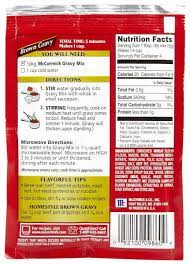 Mix gravy mix and water in small bowl. Amazon Com Mccormick Brown Gravy Mix Pack 3 Grocery Gourmet Food
