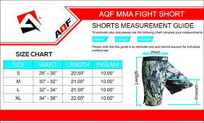 Aqf Camo Mma Fight Shorts Green Camouflage Ufc Cage Fight Grappling Boxing