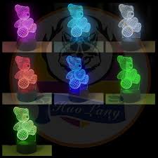 Led Neon Lamp Usb 3d Night Lights Led Touch Lamp 3d Night Light
