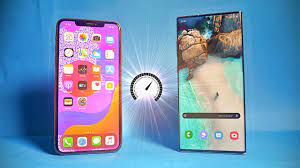 Behind the fancy name stands an oled screen with a resolution of 1242 x 2688 pixels that can get galaxy note 10+ vs iphone 11: Iphone 11 Pro Max Vs Samsung Galaxy Note 10 Plus Speed Test Surprise Graphic Design