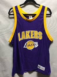 Snag a new lebron james jersey, anthony davis, and more to show off your style at the next Vintage Deadstock Nwt Los Angeles Lakers Jersey Boardwalk Vintage