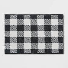 You can also filter out. 2 X3 Indoor Outdoor Reversible Scatter Rug Black White Threshold Target