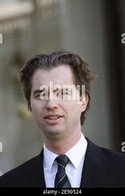 Government spokeman David Martinon leaves the Ministers Council held at the  Elysee Palace, in Paris, France,