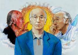 Stars Portraits Portrait Of Larry David By Hoffman Larry David Curb Your Enthusiasm Character Art