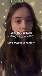 Character with My Name Scarlett