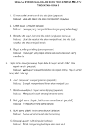 Check spelling or type a new query. Senarai Peribahasa Dalam Buku Teks Bahasa Melayu Tingkatan 4 Dan 5 Pdf