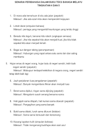 Siti sedang mengukus pulut di dapur. Senarai Peribahasa Dalam Buku Teks Bahasa Melayu Tingkatan 4 Dan 5