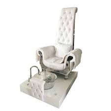 High Back Queen Throne Chair King Pedicure Chairs Used Nail Salon Sofa With Foot Basin China Beauty S Pedicure Station Pedicure Chairs Beauty Salon Equipment