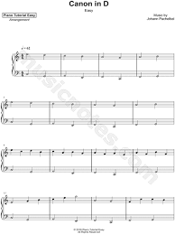 It's completely free to download and try the listed sheet music, but you have to delete the files after 24 hours of trial. Piano Tutorial Easy Pachelbel S Canon Easy Sheet Music Piano Solo In C Major Download Print Sku Mn0194289