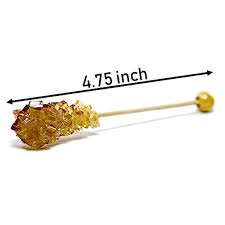 The original swizzle sticks were created in the 18th century at a rum plantation in the west indies using the branch of the quararibea turbinata (also known as the swizzle stick tree). Amber Barista Sugar Swizzle Sticks Rock Candy Crystals Individually Wrapped Great For Coffee And Tea 25 Count Walmart Com Walmart Com