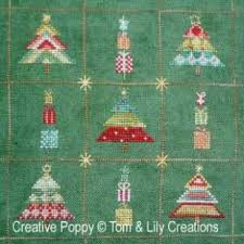 Christmas Trees 9 Mini Patterns Cross Stitch Pattern By Tom Lily