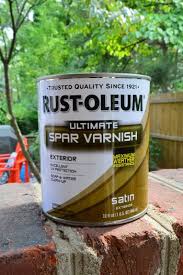 Water Based And Dries Clear Important If You Re Sealing Something That S White Since Wood Patio Furniture Wooden Outdoor Furniture Outdoor Wood Furniture