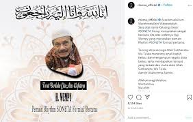 Pedangdut legendaris rhoma irama duka atas kepergian personel band soneta formasi pertama pedangdut legendaris rhoma irama mengungkapkan duka cita melalui akun instagram pribadi atas. Tumzwrfqljdm M
