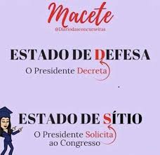 Defesa do estado e das instituições democráticas 12 wyświetleń ,115 stron. Estado De Defesa E Sitio Estado De Defesa Mapas Mentais Direito Constitucional Direito Constitucional