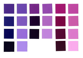 Red Violet Hair Color Chart
