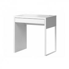 IKEA MICKE desk 73x50x75 cm with a drawer WHITE | imuperku.lt