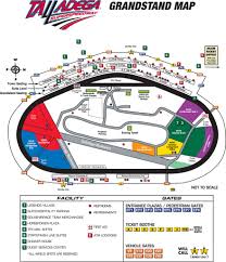 10 Eye Catching Talladega Superspeedway Camping Map