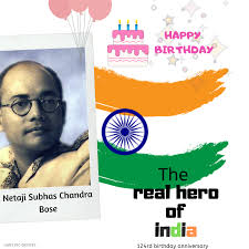 Birthday of netaji holiday celebration and observances in india calendar. Netaji Subhas Chandra Bose Birthday Wish Images With Constitution Day 2019 India 1080x1080 Wallpaper Teahub Io