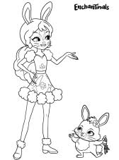 Desenhos para imprimir e colorir enchantimals. Desenhos De Enchantimals Para Colorir