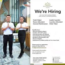 A cook may be seen in different establishments with food as their main product offering. Cook Helper Hospitality Jobs