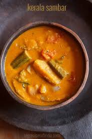 Kerala Sambar Recipe With Step By Step Photos I Have Had Sambar In Many Places But I Like This Kerala Sambar Re Sambhar Recipe Veg Curry Veg Recipes Of India
