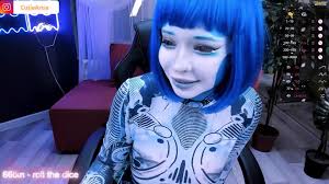 AkiraJoy Cortana Cosplay Blue Morph Suit Wig Halo Teen