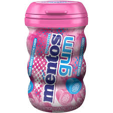 Mentos Gum Big Bottle Curvy Bubble Fresh Cotton Candy 45 Count Visit The Image Link More Details This Is An Affiliate L Bottle Big Bottle Bubbles