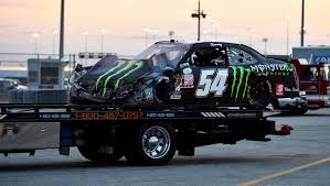 Nascar began using steel and foam energy reduction (safer) barriers in the barriers are applied to the existing concrete walls, adding about 30 inches in width. After Kyle Busch Is Injured Crashing Into Concrete Wall Drivers Deserve More Protection