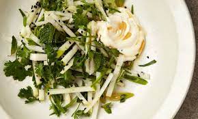 Loving The Alien Yotam Ottolenghi S Kohlrabi Recipes Kohlrabi Recipes Cucumber Recipes Ottolenghi Recipes