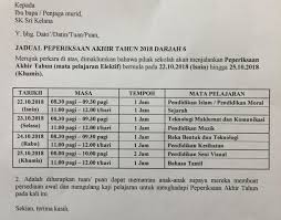 Soalan peperiksaan akhir tahun darjah 1 words memes word search puzzle. Sk Sri Kelana Jadual Peperiksaan Akhir Tahun 2018 Facebook