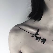 3 103 Likerklikk 18 Kommentarer Kina Shen Kinashen Pa Instagram Found This Black Rose For You Tumblr Silhouette Tattoos Tattoos Collar Bone Tattoo