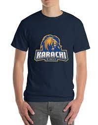 Karachi Kings T Shirt Psl King Tshirt Shirts Fan Shirts