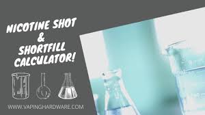 We offer tons of variety so you can see just how. Nicotine Shot Calculator Shortfill Calculator All In One