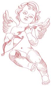 Sketch Of Cupid Png Clipart Cupid Tattoo Cherub Tattoo Drawings