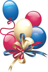 Birthday balloons png transparent background. Birthday Balloons Png Background Image Png Arts