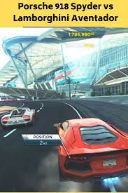 Need For Speed Most Wanted 2012 Beating Porsche 918 Spyder With Lamborghini Aventador Hd Gameplay Ne Lamborghini Aventador Porsche 918 Lamborghini