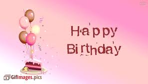 Hot happy birthday fantastic happy birthday gifs. Gif For Happy Birthday Birthday Cake And Balloons Gif Gifimages Pics