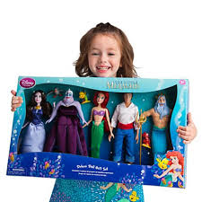 The Little Mermaid Deluxe Doll Gift Set Dolls Disney Store Disney Princess Toys Mermaid Toys Princess Toys