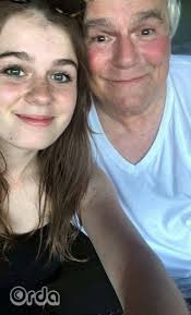 Richard with his only child...