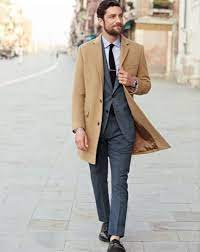 Shop for men's mens cashmere topcoat online at men's wearhouse. Charcoal Suit With Camel Overcoat Outfits 19 Ideas Outfits Lookastic